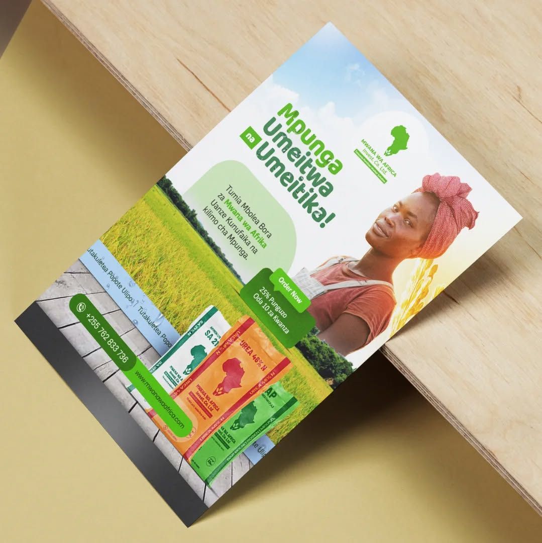 A5 Flyer  (Double Sided) printing — printing in Lagos