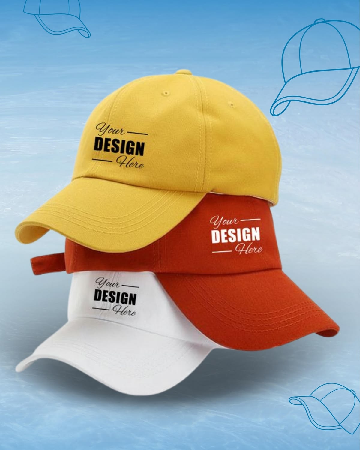 Image of Face Cap Printing