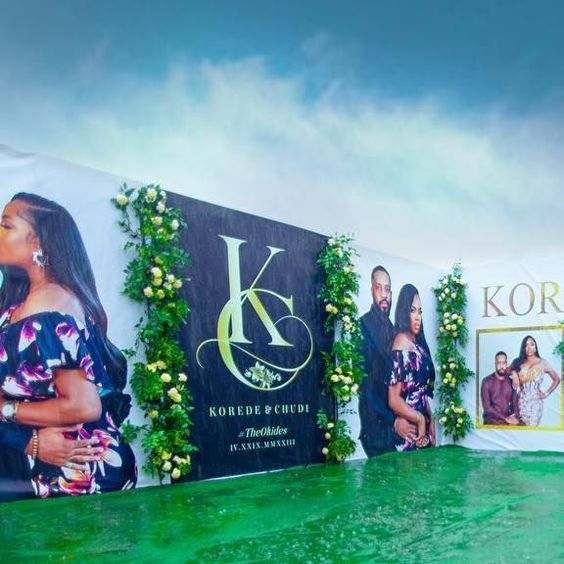 Wedding Backdrop Branding